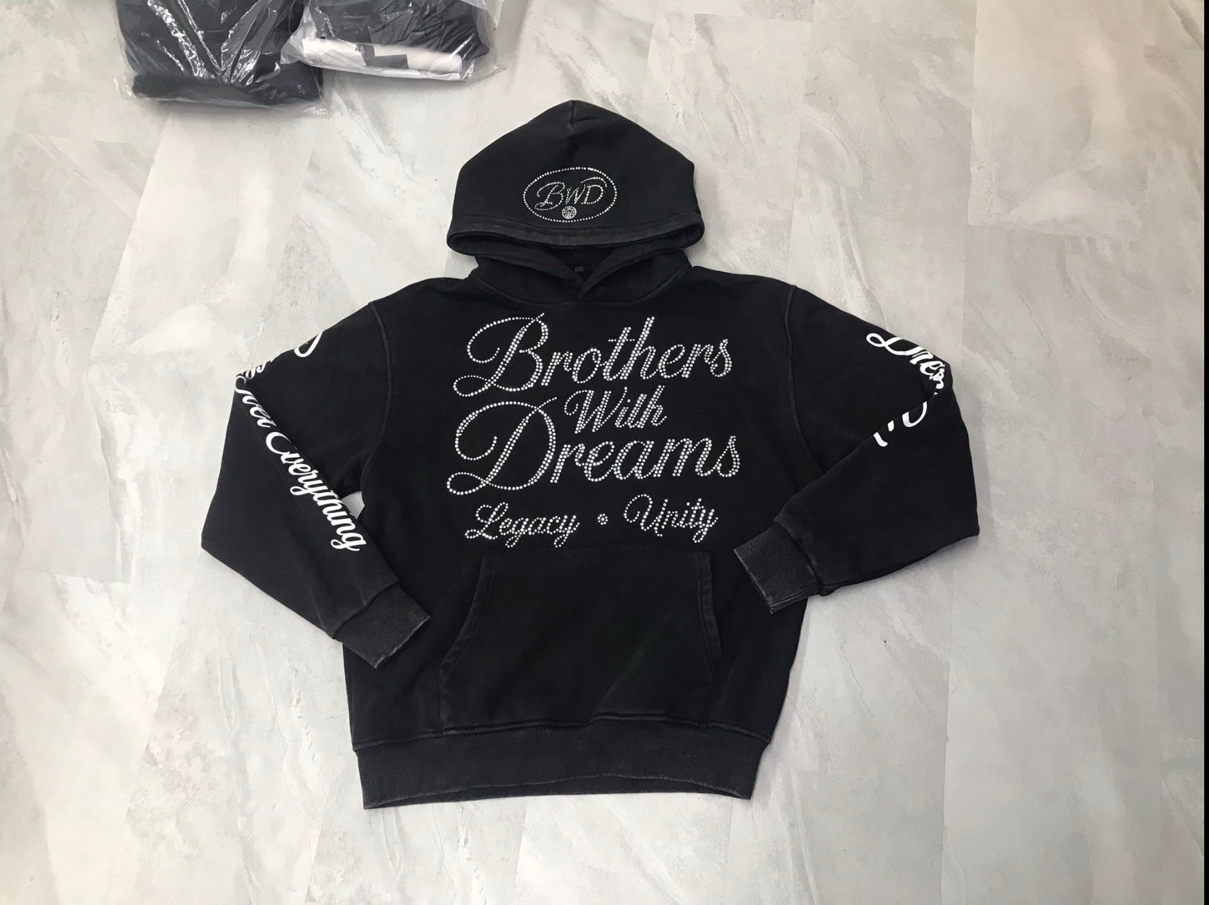 Legacy & Unity Rhinestone Hoodie