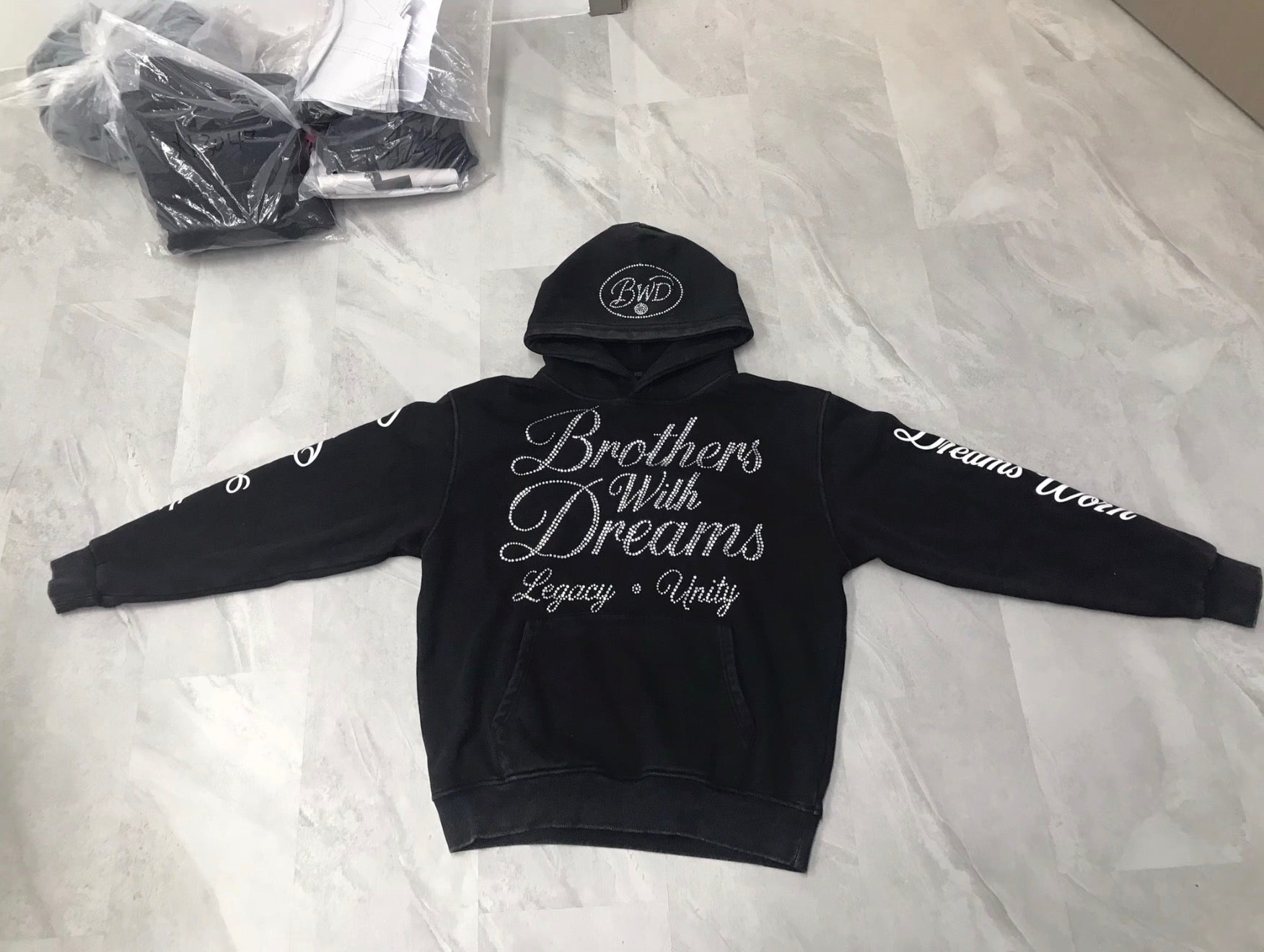 Legacy & Unity Rhinestone Hoodie