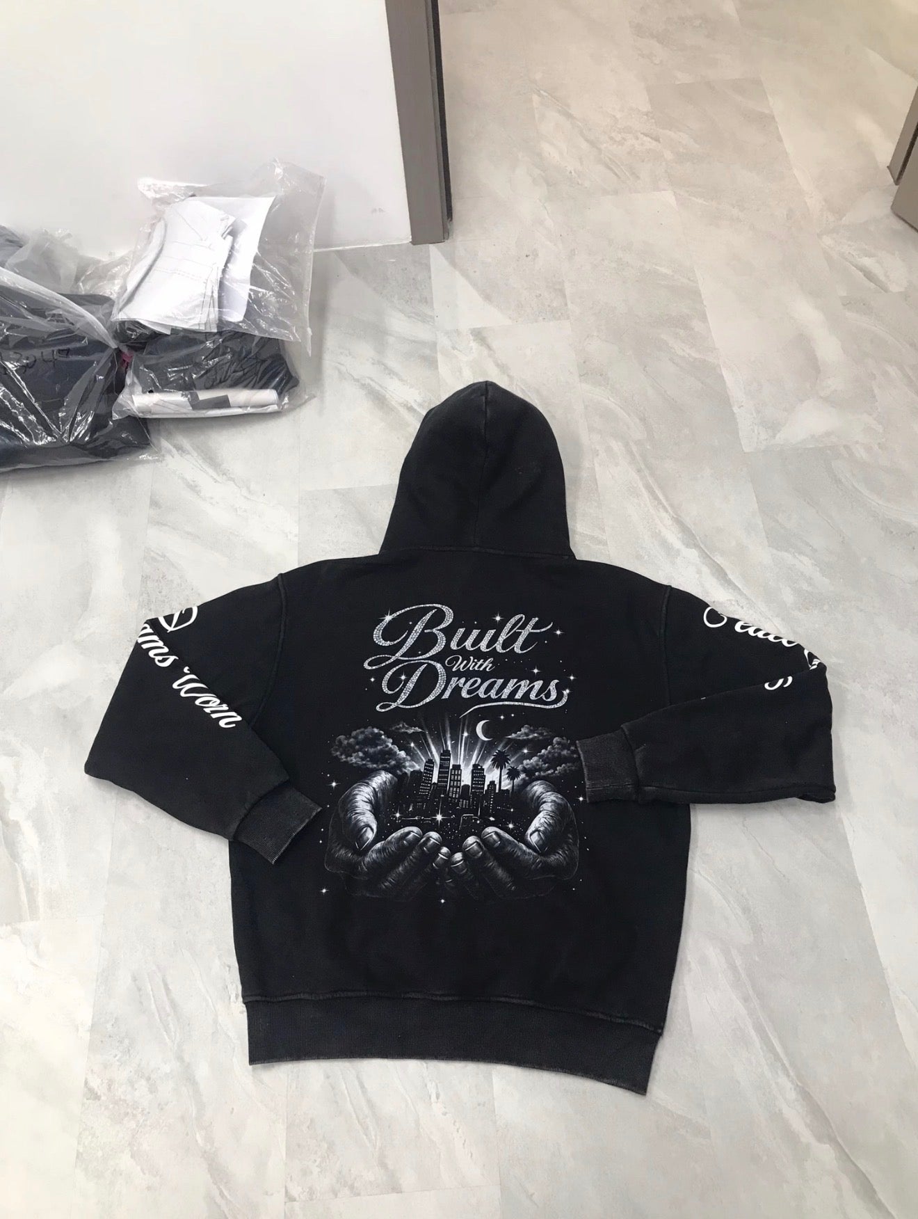 Legacy & Unity Rhinestone Hoodie