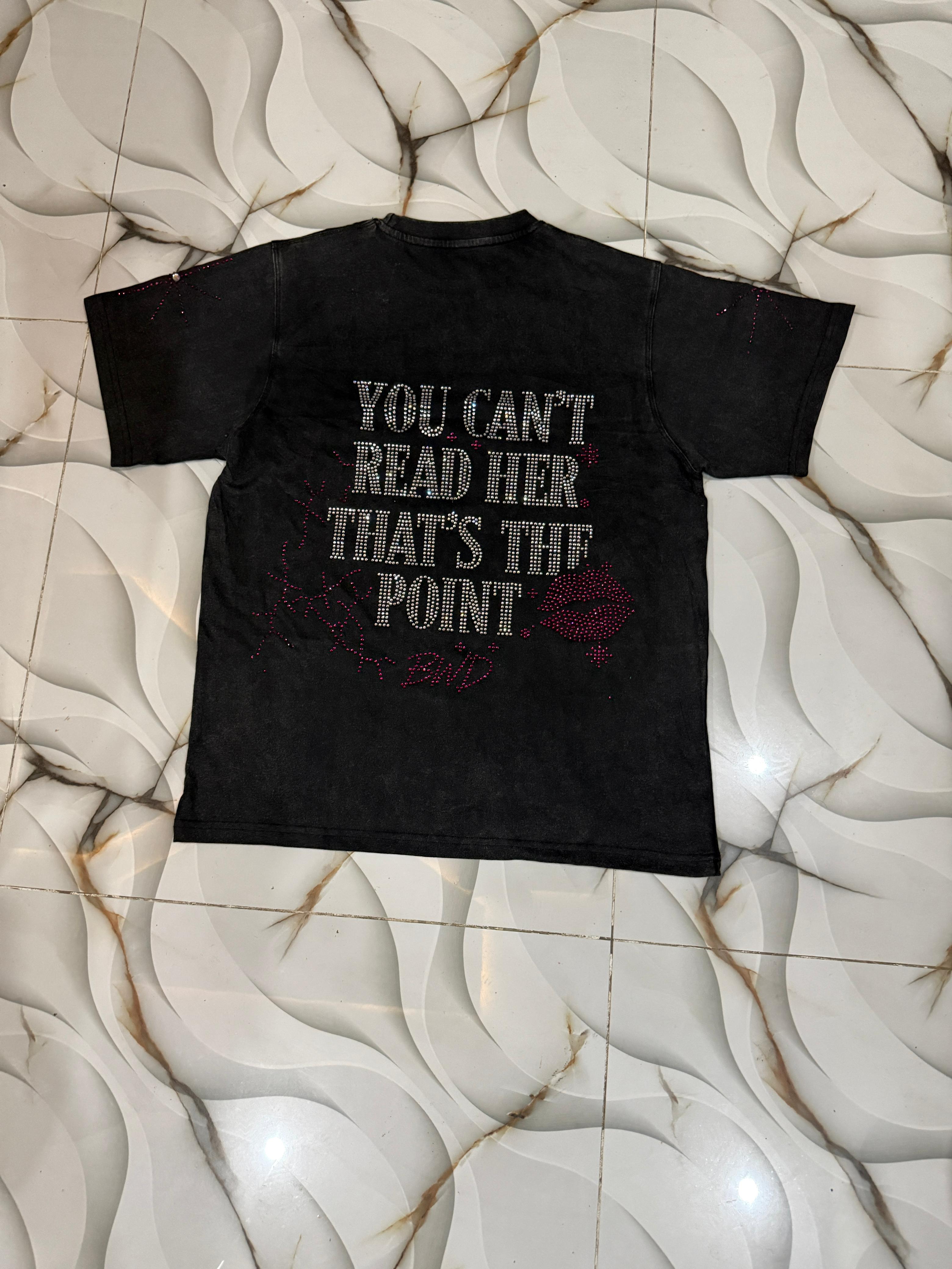 You Can’t Read Her Tee