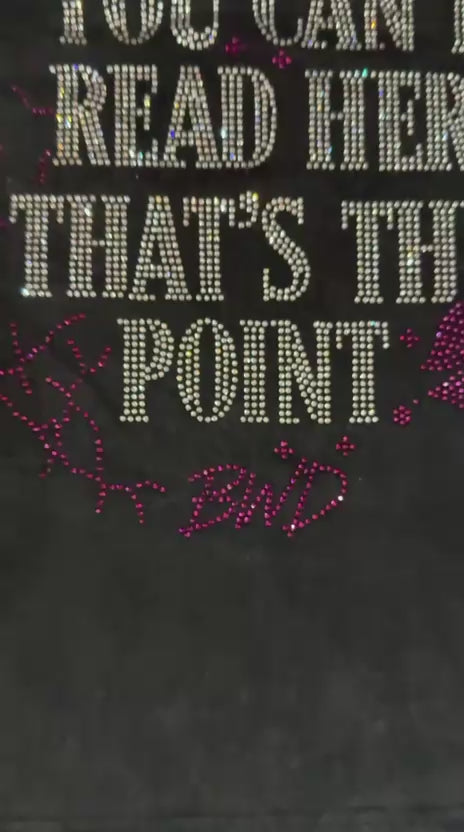 You Can’t Read Her Tee